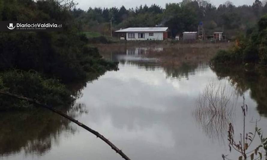 Cancelan alerta amarilla por riesgo de desborde el Lanco y San José de la Mariquina