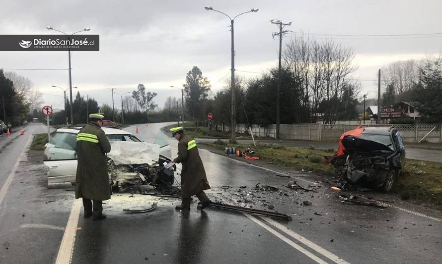 Accidente vehicular con resultado de muerte en San José de la Mariquina