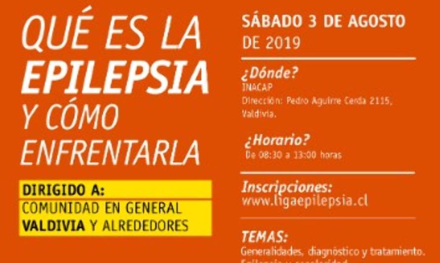 Este sábado 3: Liga Chilena contra la Epilepsia realizará curso gratuito a la comunidad