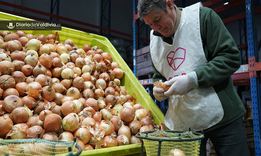 La red solidaria que rescata alimentos y bienes de primera necesidad en Chile