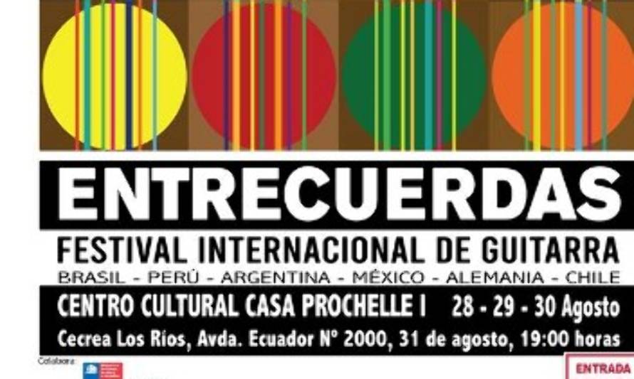 No dejes de asistir al Festival Internacional de Guitarra "Entrecuerdas"