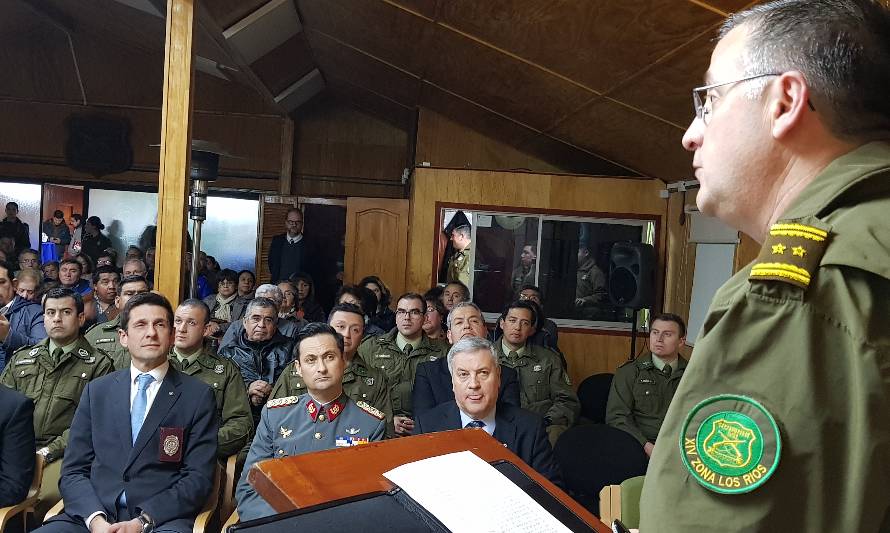 Zona de Carabineros Los Ríos rindió cuenta pública de su gestión