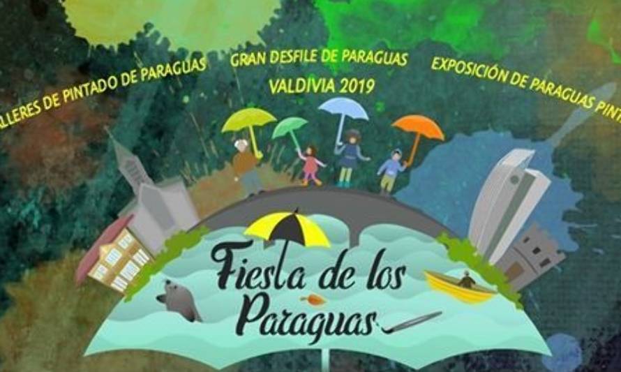 Si llueve, no importa: Gran Fiesta de los Paraguas traerá colores, música y circo a Valdivia