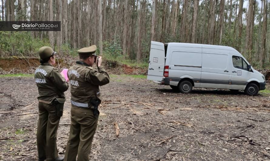 Carabineros investiga millonario robo a camión de Chiletabacos en Paillaco