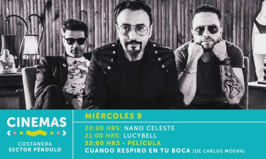 Este miércoles Lucybell se presenta gratuitamente en la Costanera de Valdivia