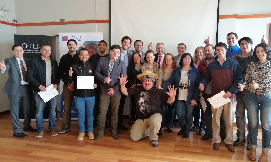 Fomento Los Ríos certificó a pymes ganadoras de programas de innovación y competitividad
