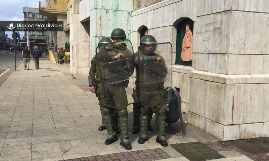 Tensa calma en Valdivia: Manifestantes salen a las calles por cuarto día consecutivo