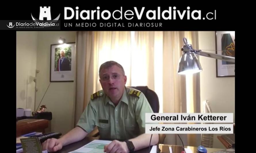 Exclusivo: la otra cara del estallido social en la voz del general de Carabineros de Los Ríos