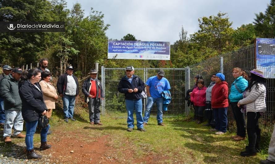 Comité de agua potable de Mashue continúa avanzando por cuidar el bosque y el agua