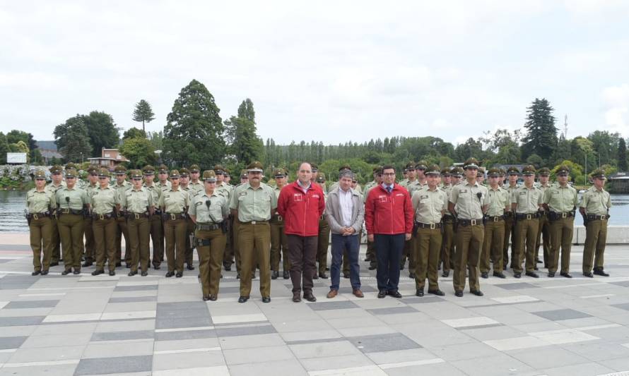 Más de 50 Carabineros reforzarán la seguridad en verano en la región