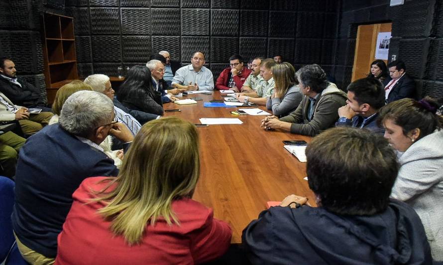 Intendente convocó Mesa de Seguridad para combatir hechos de delincuencia en Barrios Bajos 