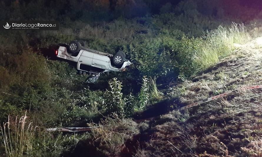 Identifican a joven fallecido en accidente en ruta Lago Ranco-Río Bueno