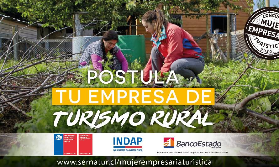 Concurso premiará con $2.000.000 a las mejores empresarias de turismo rural