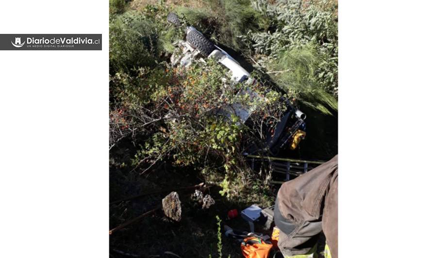 Accidente en Cuesta El Cero dejó tres personas lesionadas