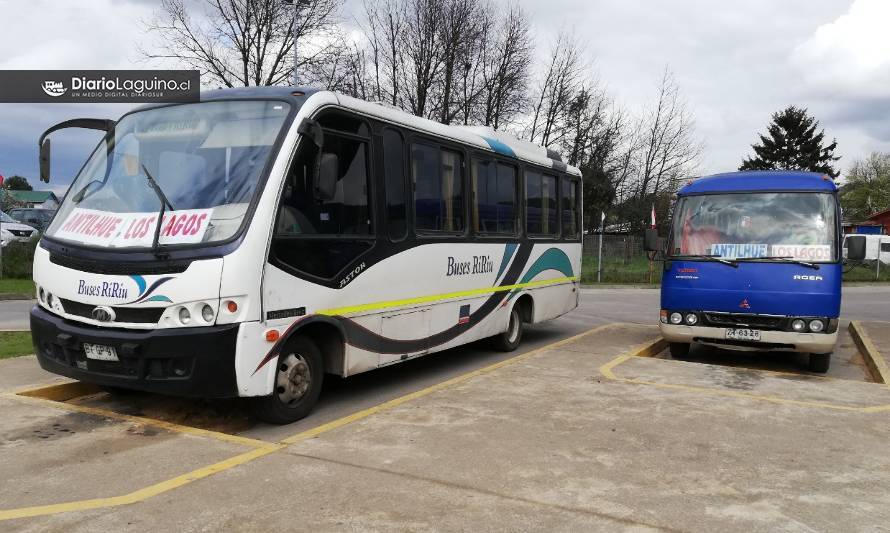 Terminal de Los Lagos reducirá operaciones este domingo para evitar contagios