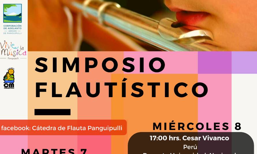 Con participación internacional: En dos jornadas se realizará el primer Simposio Flautístico Digital