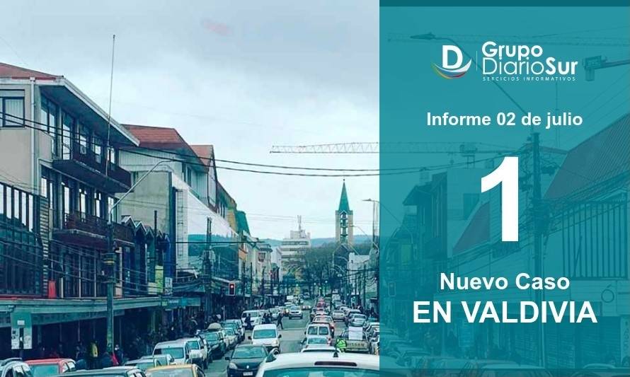 Este jueves Valdivia declara 1 solo contagio 