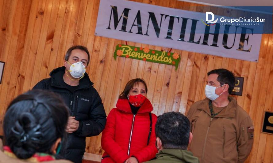 Vecinos del Valle de Mantilhue felices por levantamiento de barrera de piedras