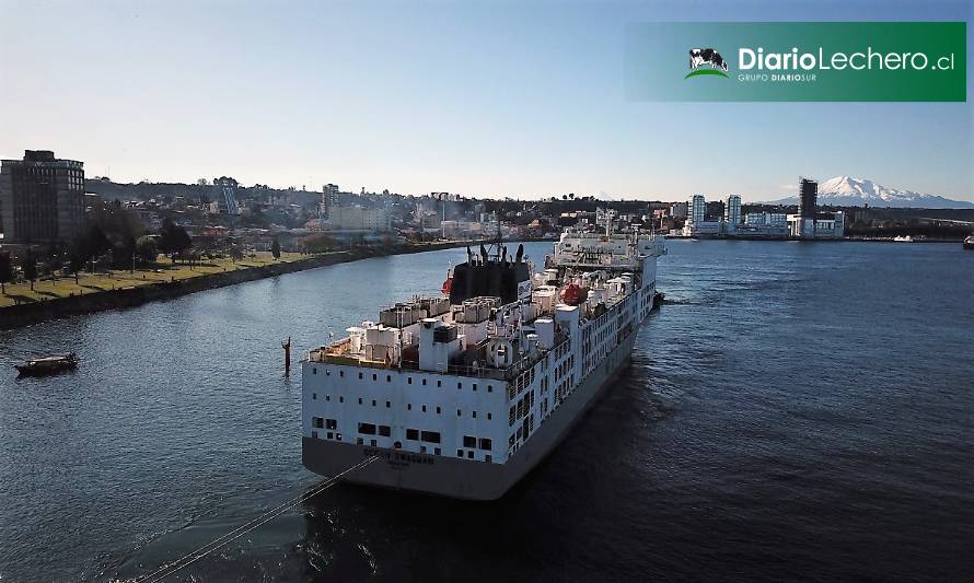 5 mil vaquillas se embarcan en Puerto Montt rumbo al gigante asiático