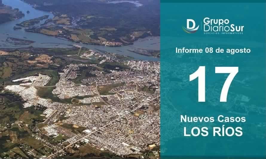 Los Ríos reporta 17 nuevos casos de Covid-19 este sábado