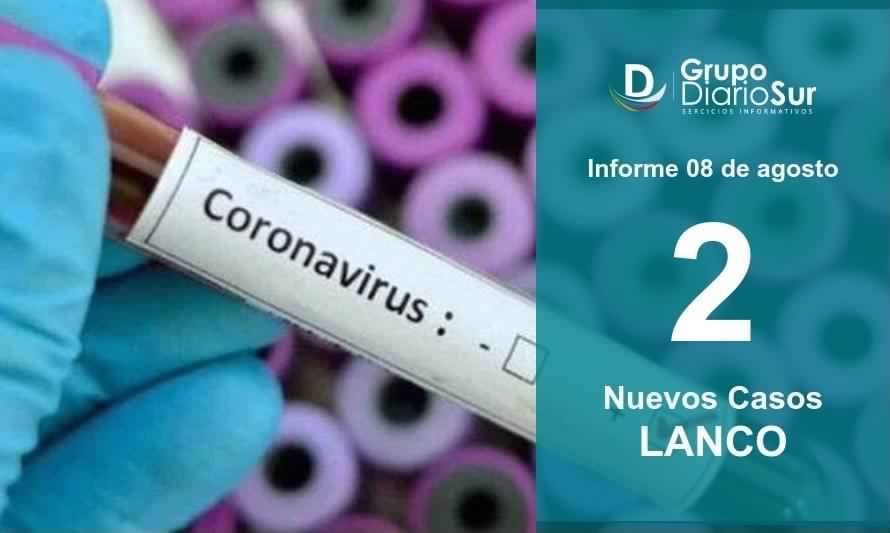 Lanco vuelve a sumar 2 casos de Covid-19