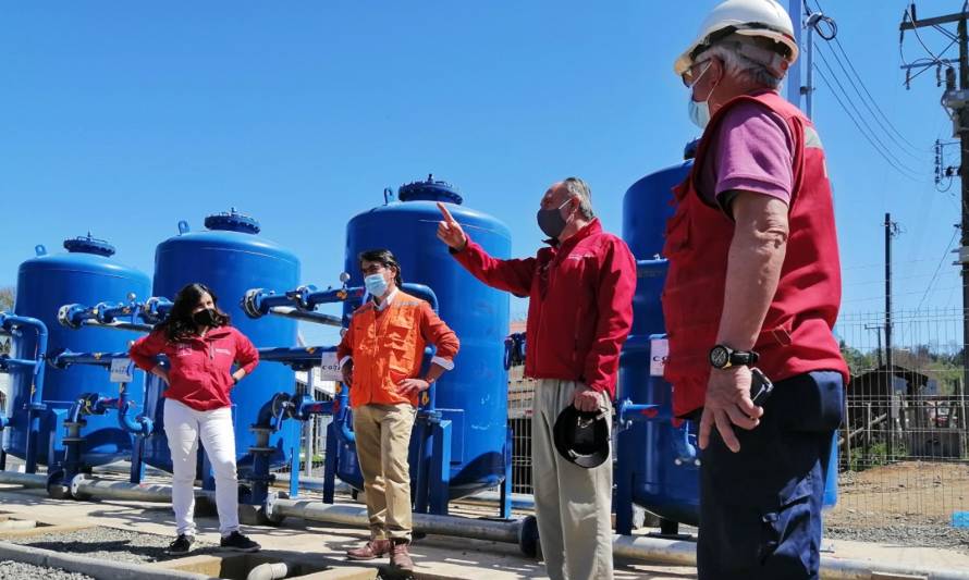 MOP construirá y ampliará sistemas de agua potable rural en Los Ríos