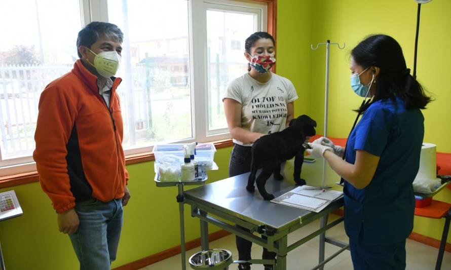 Hoy abrió sus puertas la Clínica Veterinaria municipal de Valdivia