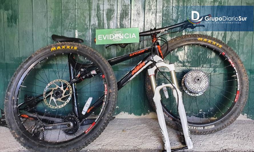 Un detenido por robo de una bicicleta en Los Lagos