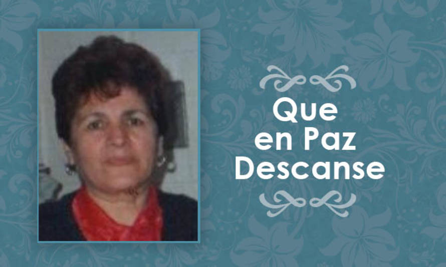 [Defunción] Falleció Violeta Leiva Reinoso Q.E.P.D.