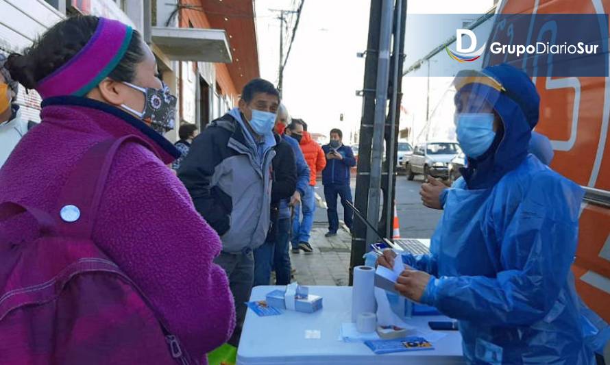 Este martes harán PCR móvil en tres sectores de Valdivia