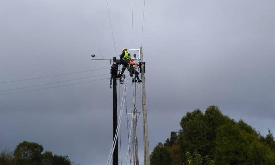 Saesa realiza obras para aumentar flexibilidad a la red ante cortes de suministro