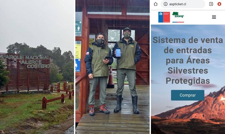 Reabre Parque Nacional Alerce Costero: Contará con sistema de venta de entradas por internet