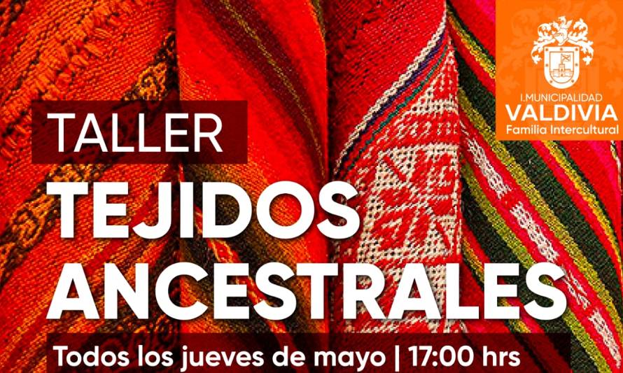 Taller “Tejido Ancestral” enseñará la técnica textil mapuche 