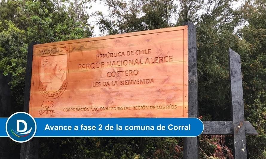 Parque Nacional Alerce Costero tendrá sus cuatro porterías abiertas