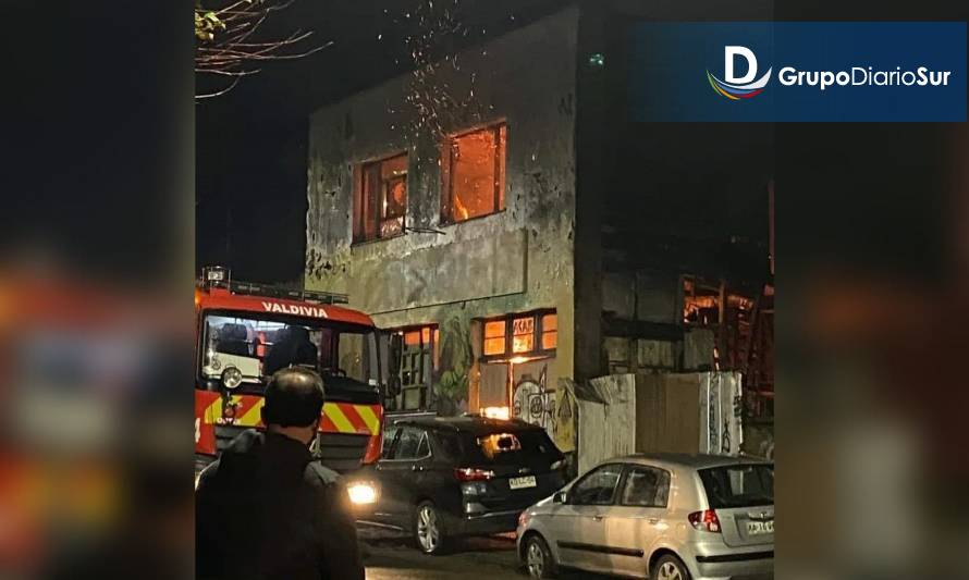 Alarma por incendio de casa-habitación en Valdivia