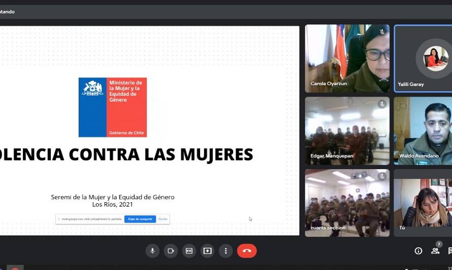 Futuros Carabineros recibirán formación sobre prevención de violencias hacia la mujer
