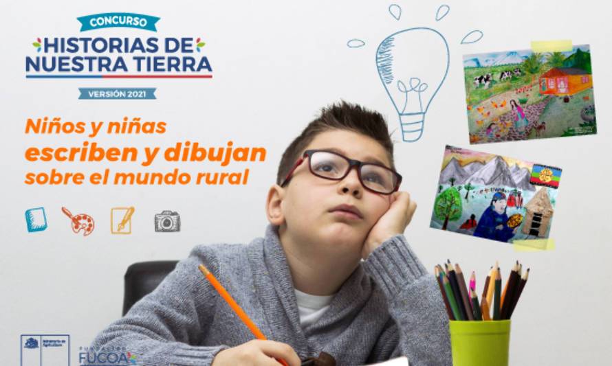 Concurso incentiva a niños y niñas a compartir historias y tradiciones del mundo rural