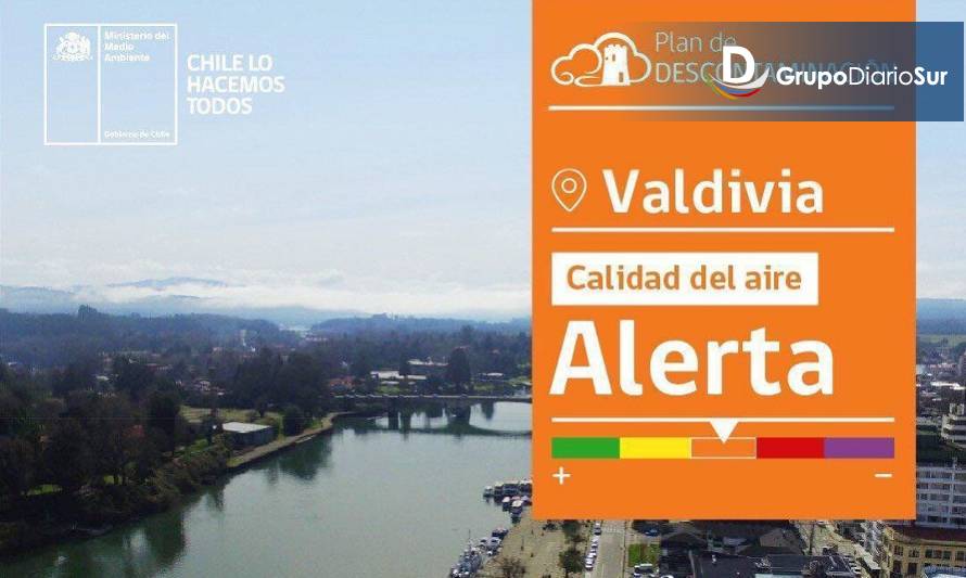 Decretan Alerta Ambiental para Valdivia
