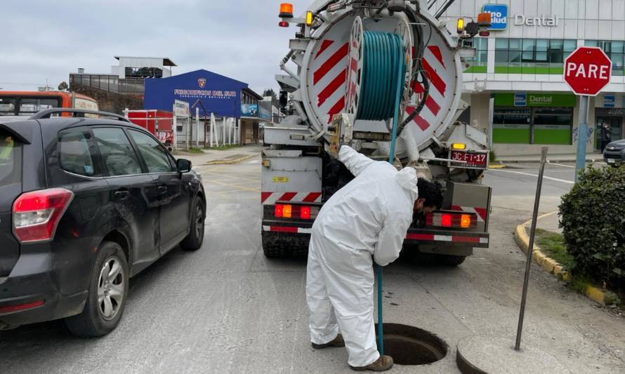 MOP realizó limpieza de colectores de aguas lluvias para evitar inundaciones