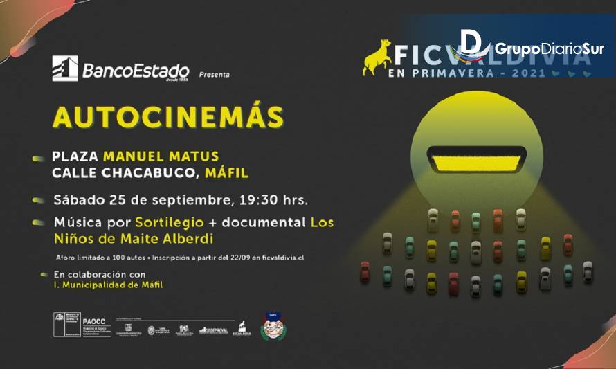 Panorama inédito: Realizarán el primer autocinema en Máfil