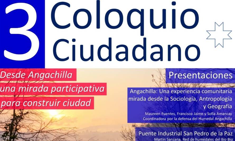 Un coloquio ciudadano realizarán este fin de semana vecinos de Angachilla 