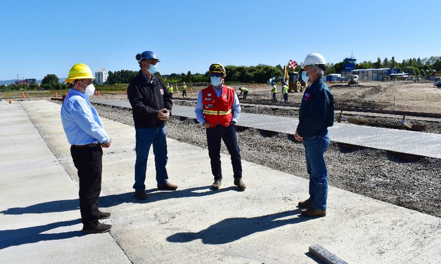 Mejoran pista de emergencia para atender vuelos aeromédicos en Aeródromo Las Marías de Valdivia