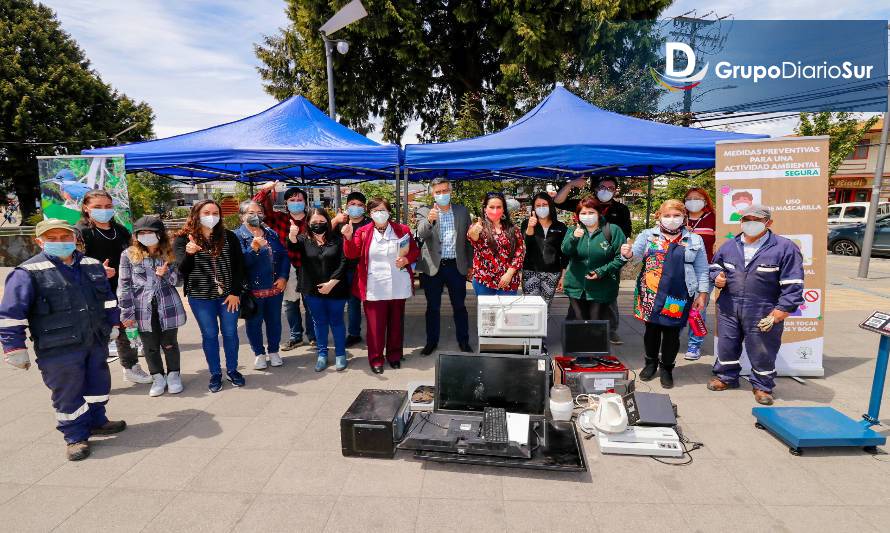 Municipalidad de Panguipulli anuncia nuevas fechas para campaña de reciclaje de aparatos electrónicos