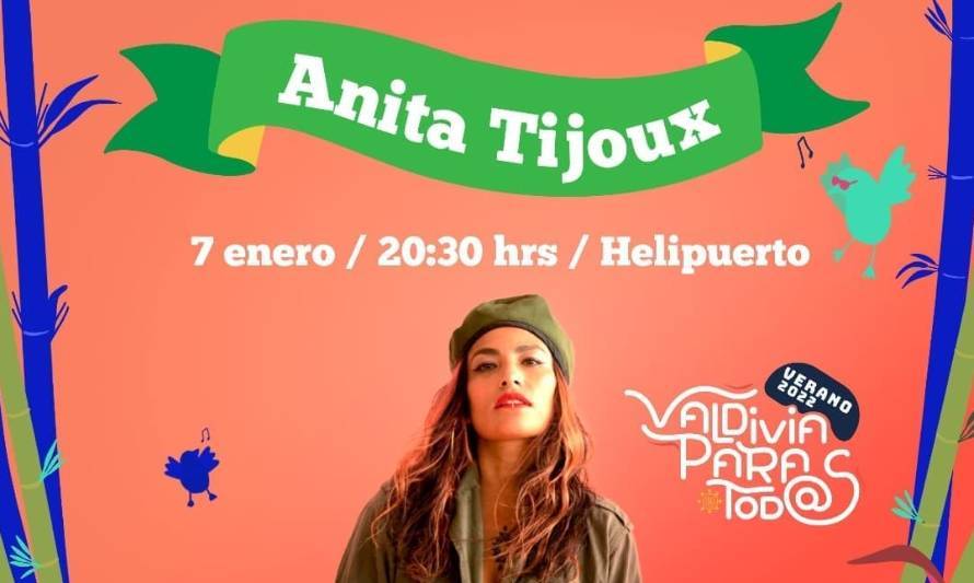 Municipalidad confirma lineup de artistas que se presentarán este verano en Valdivia