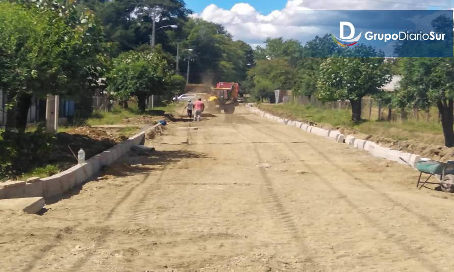 En Panguipulli invertirán $ 615 millones en obras de pavimentación participativa 