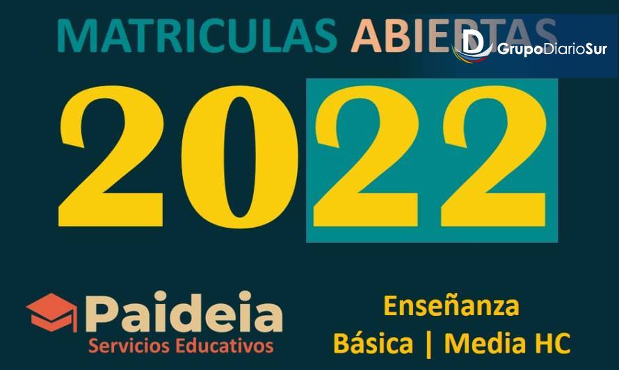 Paideia Educa invita a nivelar estudios básicos y de enseñanza media