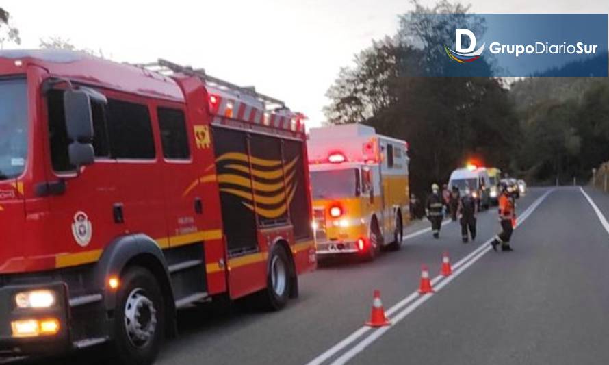 Sin lesionados rescate vehicular en camino viejo a La Unión 