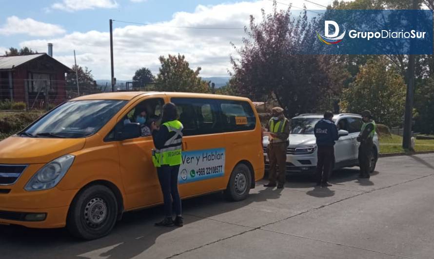Habrá fiscalizaciones en el centro y en las poblaciones de la ciudad. Crédito: Municipalidad de La Unión.