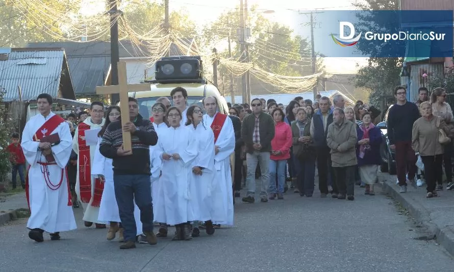 Iglesia católica programó celebraciones de la Semana Santa en Valdivia