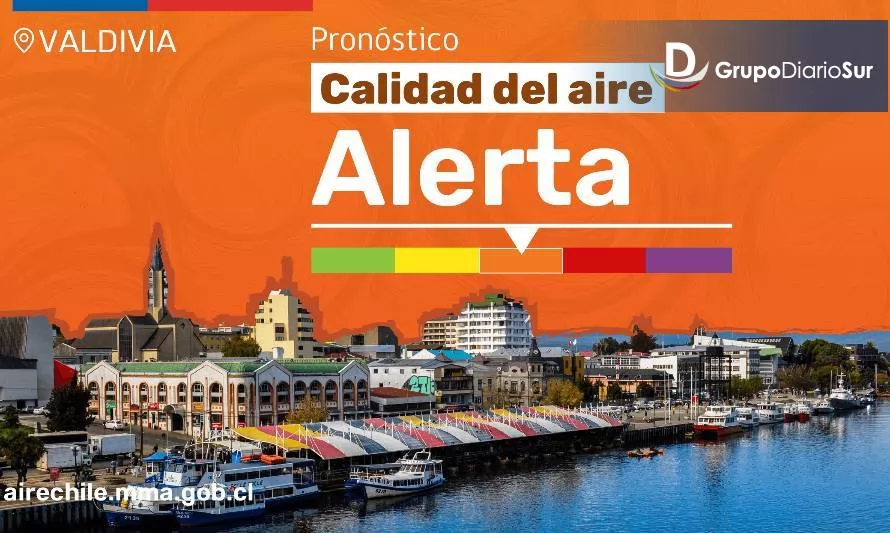 Alerta Ambiental para este viernes en Valdivia